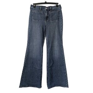 J. Crew Blue Flare & Wide Leg Jeans